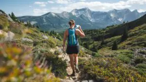 Backpack hydration tested: 600ml every 20 minutes maintained pace on trails