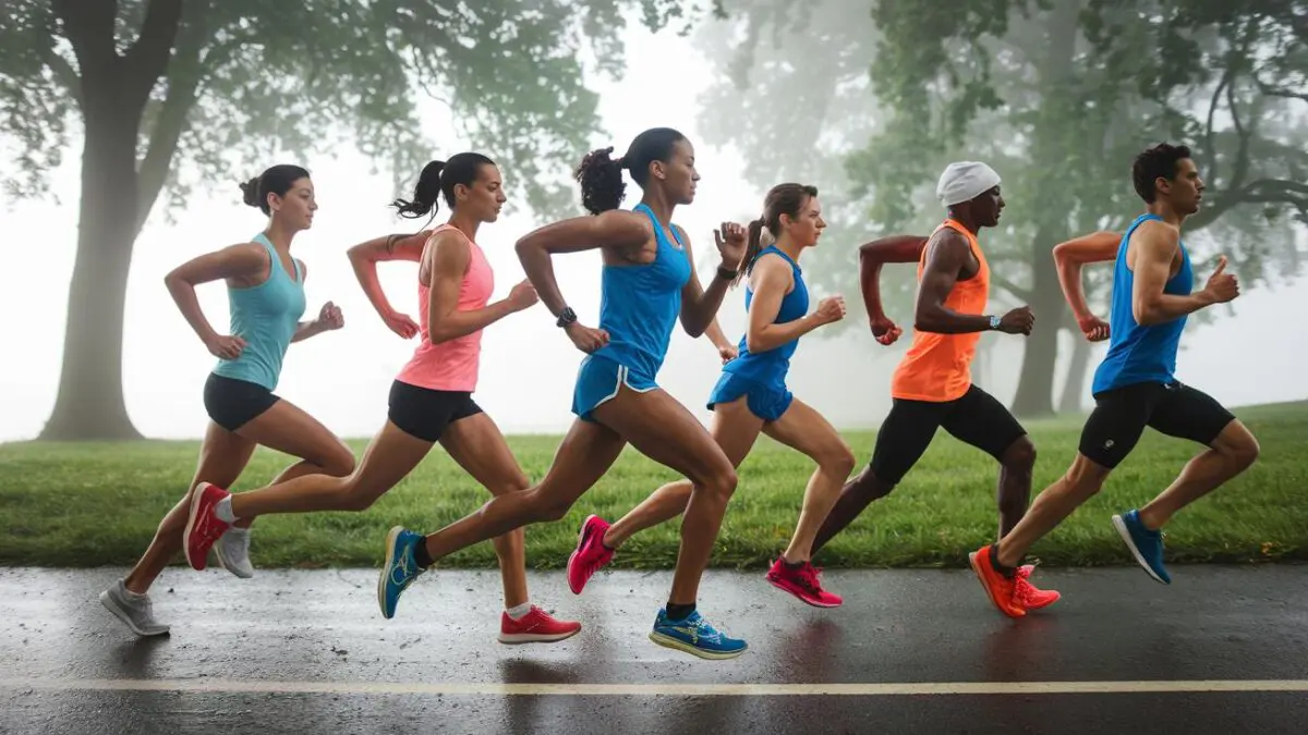 Park-run pacers admit negative splits worked best on humid routes