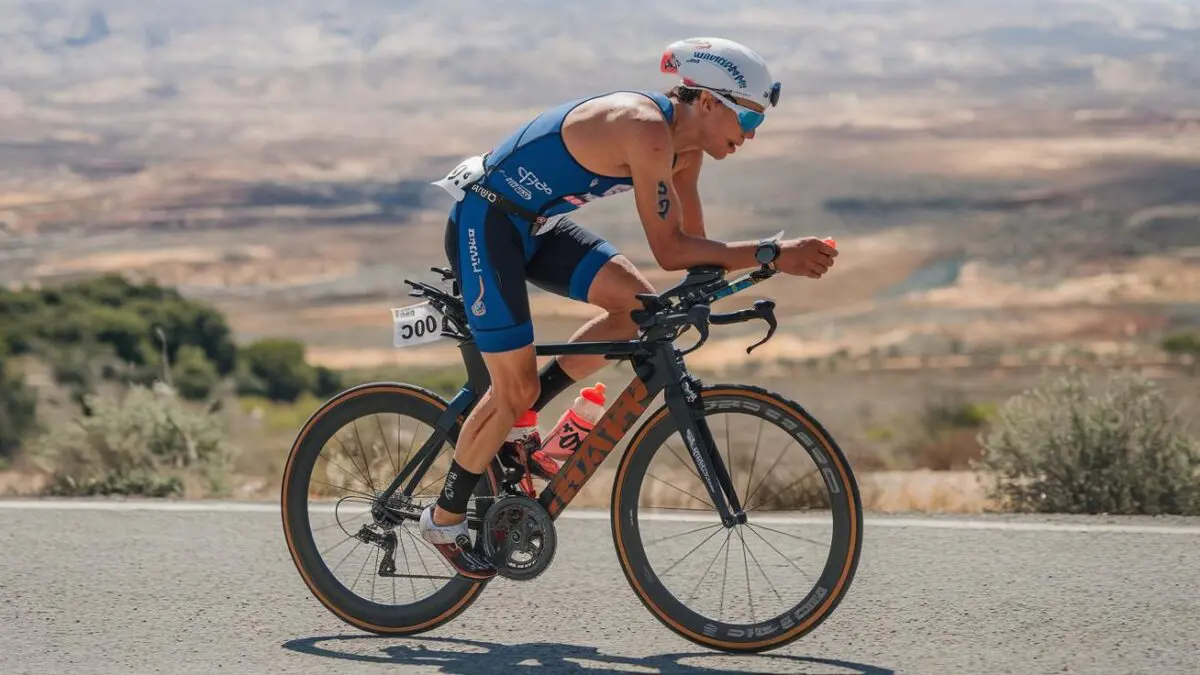 Triathlon veterans praise a two-bottle strategy preventing cramps on hot courses